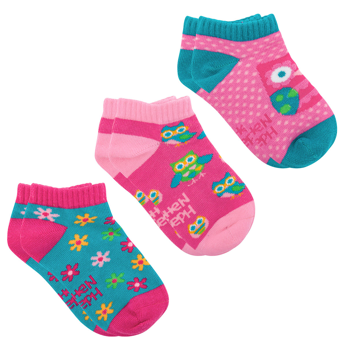 STEPHEN JOSEPH MIX & MATCH ANKLE SOCKS OWL (F17) – The Little Shop